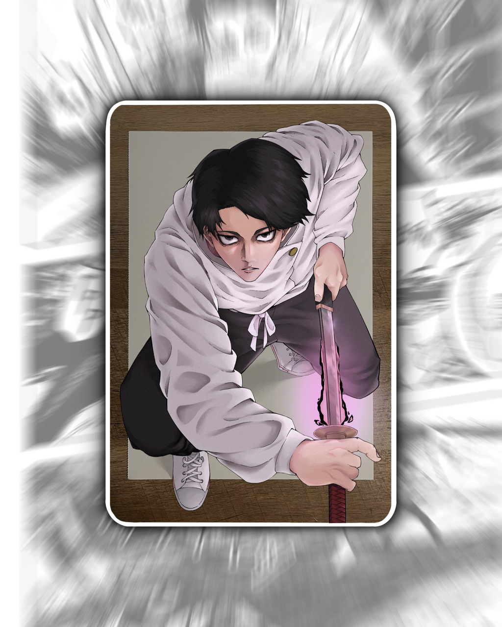 Jujutsu Kaisen Stickers – Gojo, Yuji & Yuta Anime Sticker Pack (3 Stickers)