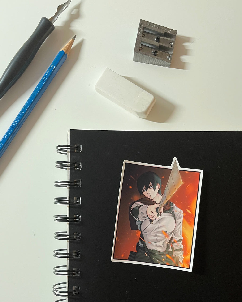 Mikasa Ackerman - Detailed Anime Sticker (Matte Finish)