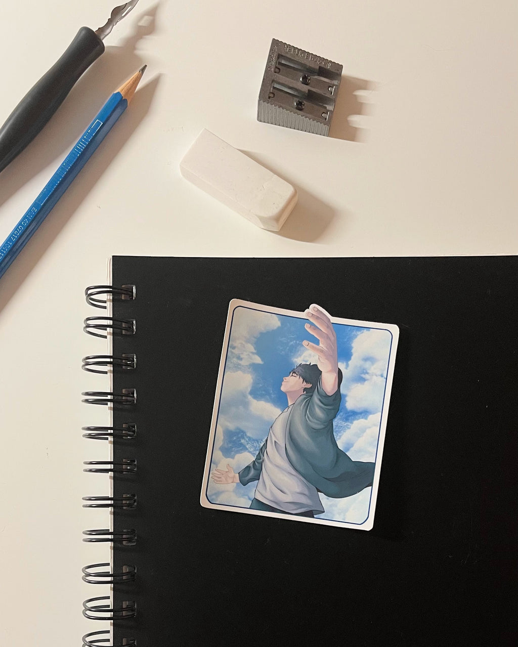 Eren Yeager x Freedom - Detailed Anime Sticker (Matte Finish)