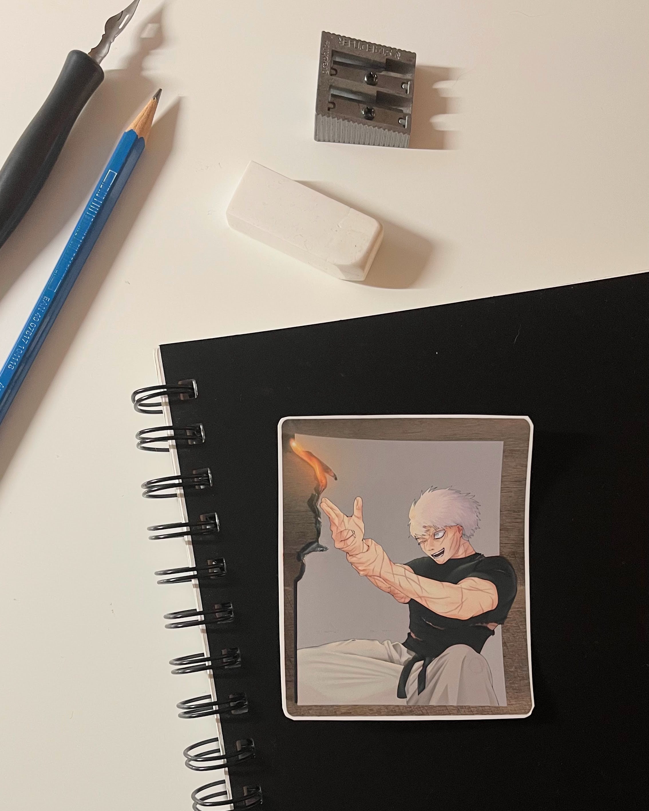 Gojo Reversal: Red - Detailed Anime Sticker (Matte Finish)